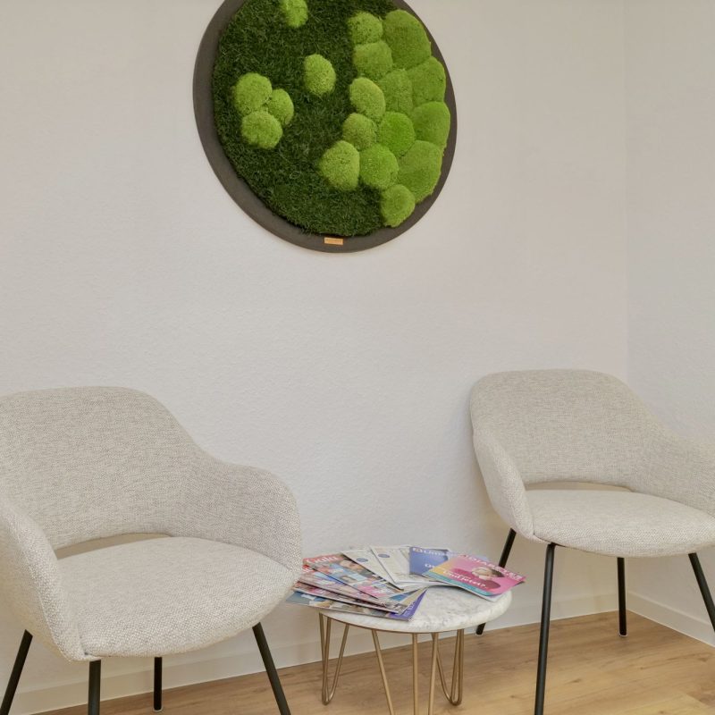 Physiotherpie-Werder-Wartebereich